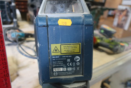 Rotationslaser BOSCH GRL 400 H samt modtager