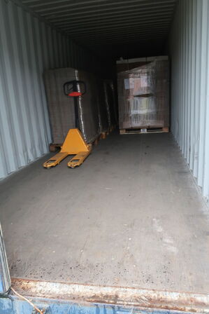 40' container uden indhold (se beskrivelse)