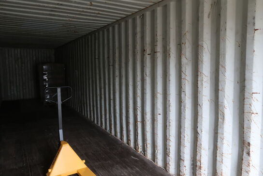 40' container uden indhold (se beskrivelse)