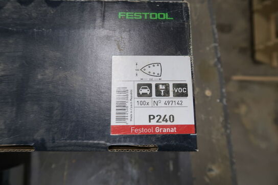 7 pk. Festool slibepapir