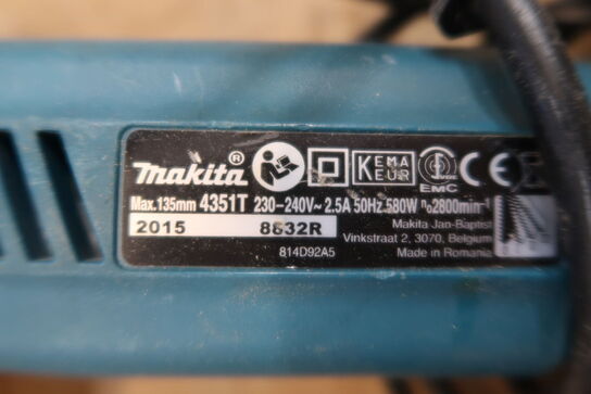 Stiksav, Makita 4351T