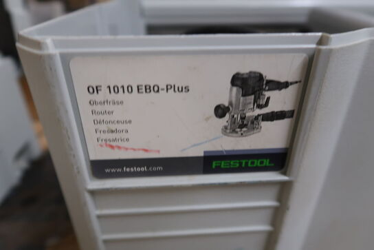 Overfræser, Festool OF 1000 EBQ - OPLYST DEFEKT