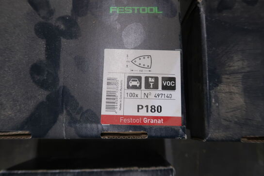 7 pk. Festool slibepapir