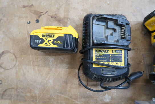 Akku overfræser, DeWalt DCW600