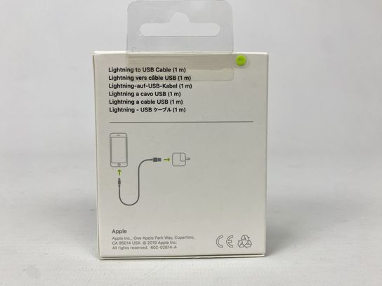 6 stk. Original  Apple Lightning to USB Cable - 1m