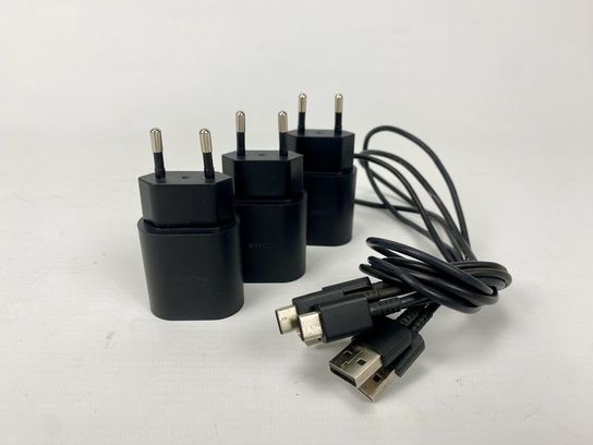 3 x Nokia CH-21E USB-C Charger