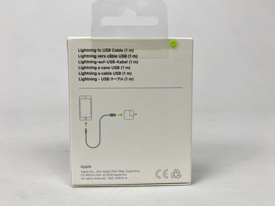 6 stk. Original  Apple Lightning to USB Cable - 1m