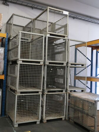 Steel pallet cages 30 pcs.