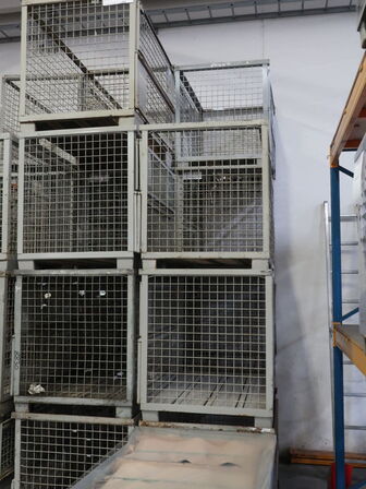 Steel pallet cages 30 pcs.