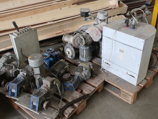 2 ppl. m. various electric motors etc. (see pictures)