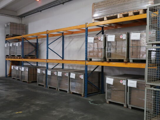 Pallet rack FLEXTEK 4 compartments (NOTE: Without contents!)