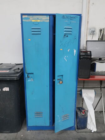 Steel cabinet - 2 subjects