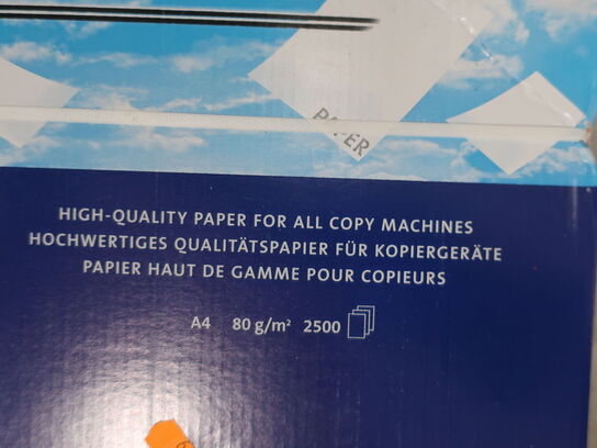 Copy paper A4 80gsm 7x2,500 sheets