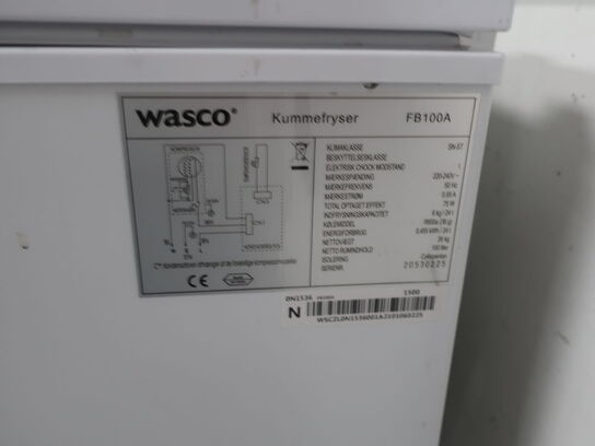 Chest freezer WASCO FB100A