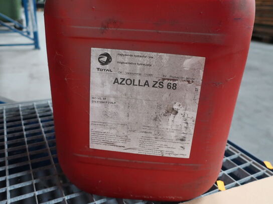 Cutting oil TOTAL AZOLLA ZS 68 208L 3x20L incl. station