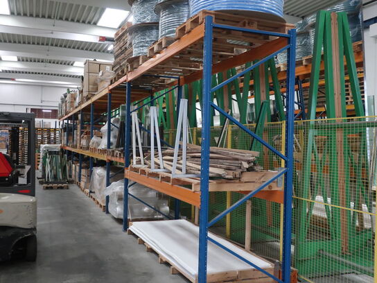 Pallet rack FLEXTEK 8 compartments (NOTE: Without contents!)