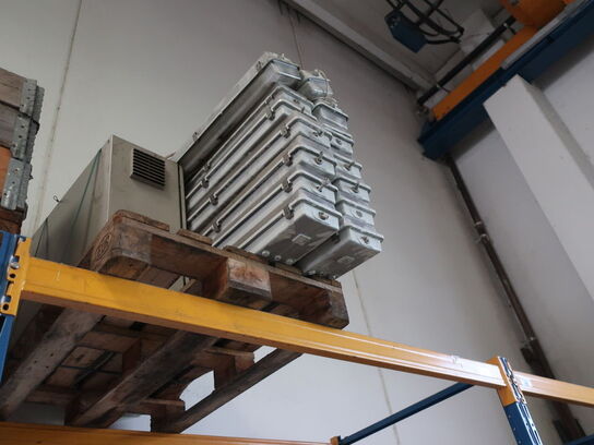 Pallet rack FLEXTEK 3 compartments incl. content