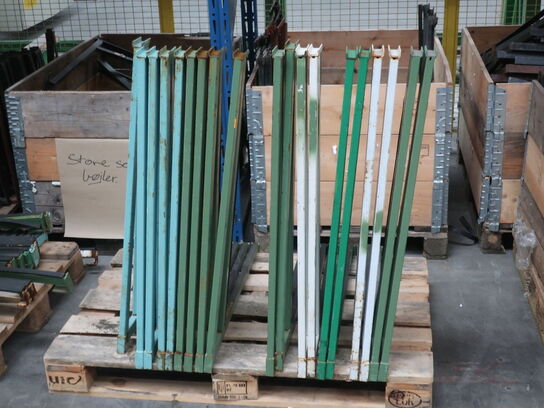 Large batch of racks for glass, mirrors, plates etc.