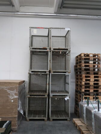 Steel pallet cages 30 pcs.