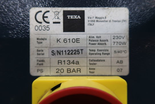 Klimaservicestation, TEXA K610E