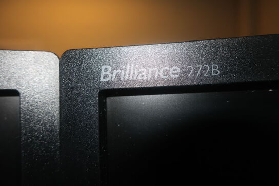 2 skærme PHILIPS Briliance 272B