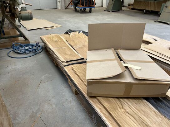 Palle med div. plantage teak