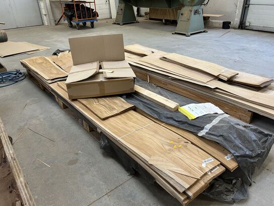 Palle med div. plantage teak