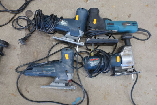 4 stk. stiksave BOSCH, MAKITA