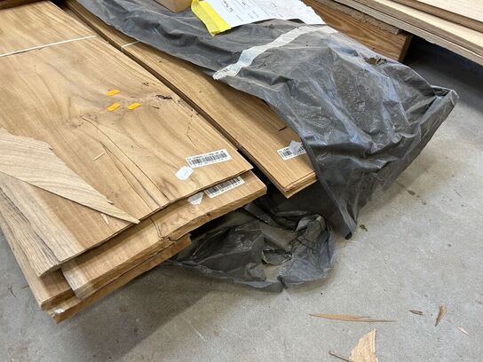 Palle med div. plantage teak