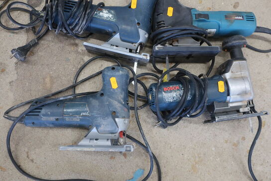 4 stk. stiksave BOSCH, MAKITA
