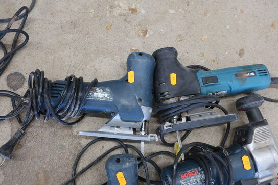4 stk. stiksave BOSCH, MAKITA