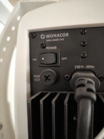 Højttaler MONACOR WALL-06SET