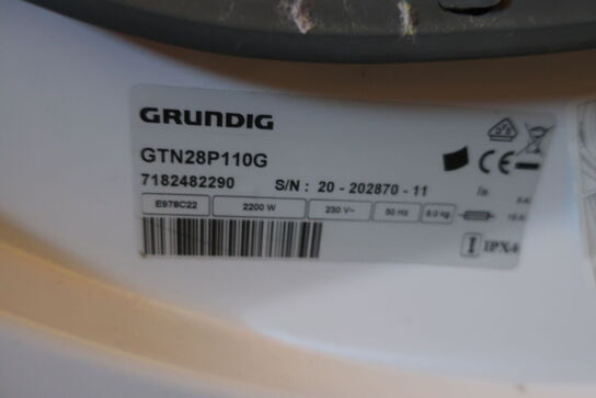 Tørretumbler GRUNDIG GTN28P110G