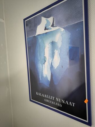 Plakater samt spejl 