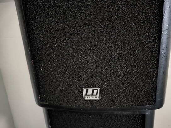 2 stk. højttalere LD SYSTEMS LD DAVE 15+