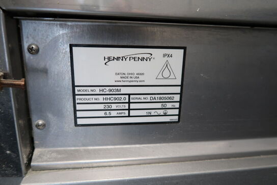Dobbelt varmeskab HENNY PENNY HC-903M uden indhold
