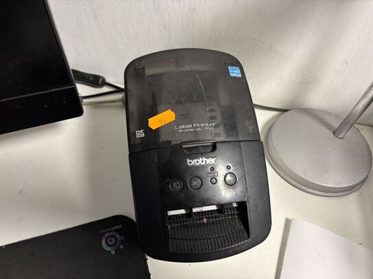 All in one computer LENOVO V510z, labelprinter BROTHER m.m.