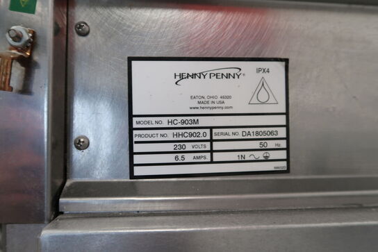 Dobbelt varmeskab HENNY PENNY HC-903M uden indhold
