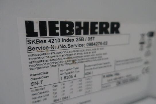 Køle- fryseskab LIEBHERR SKBES 4210, 364L