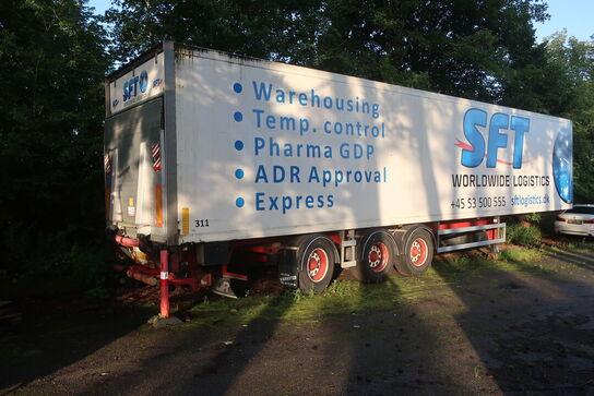 3-akslet køletrailer SORIBERICA med Carrier Maxima 1200