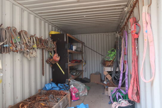 20 fods container uden indhold