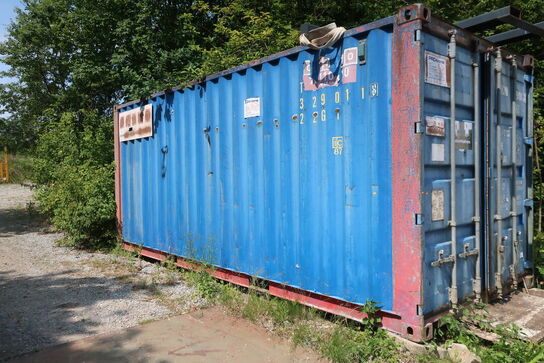 20 fods container uden indhold
