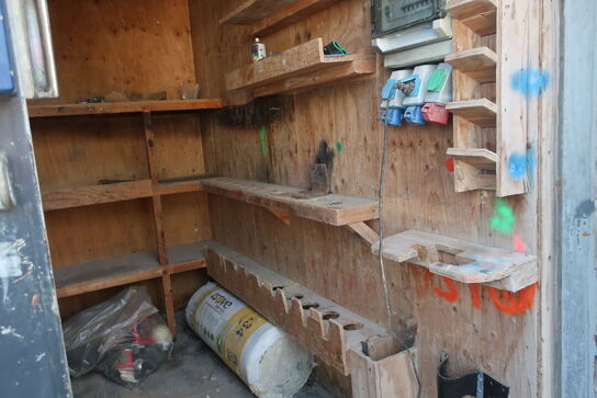 10 fods container med indhold