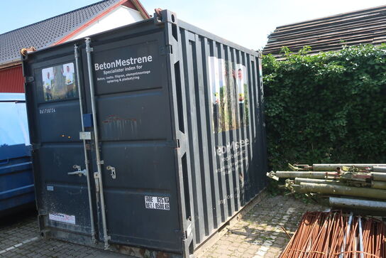10 fods container med indhold