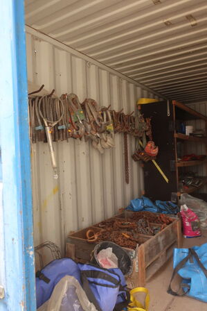 20 fods container uden indhold