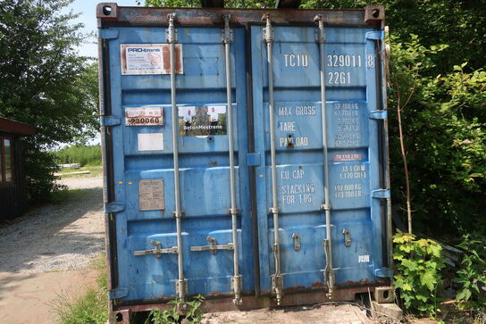 20 fods container uden indhold