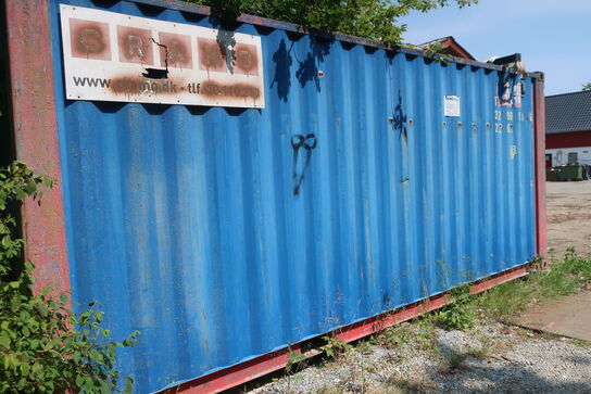 20 fods container uden indhold