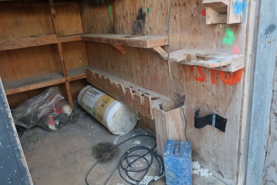 10 fods container med indhold
