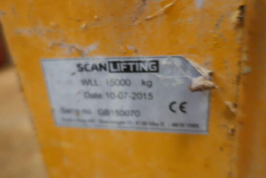 Maskin donkraft SCANLIFTING STB200 15000Kg