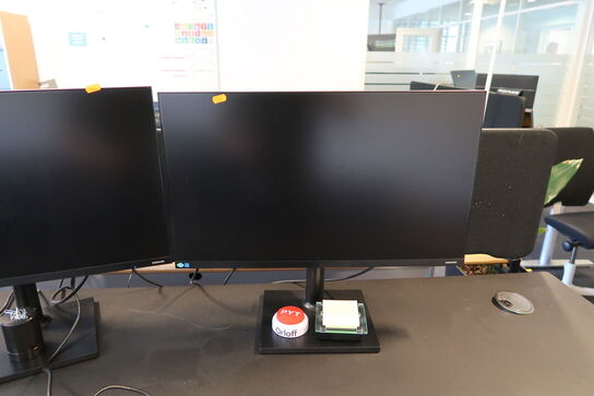 2 stk. computerskærme SAMSUNG F27T450FQR